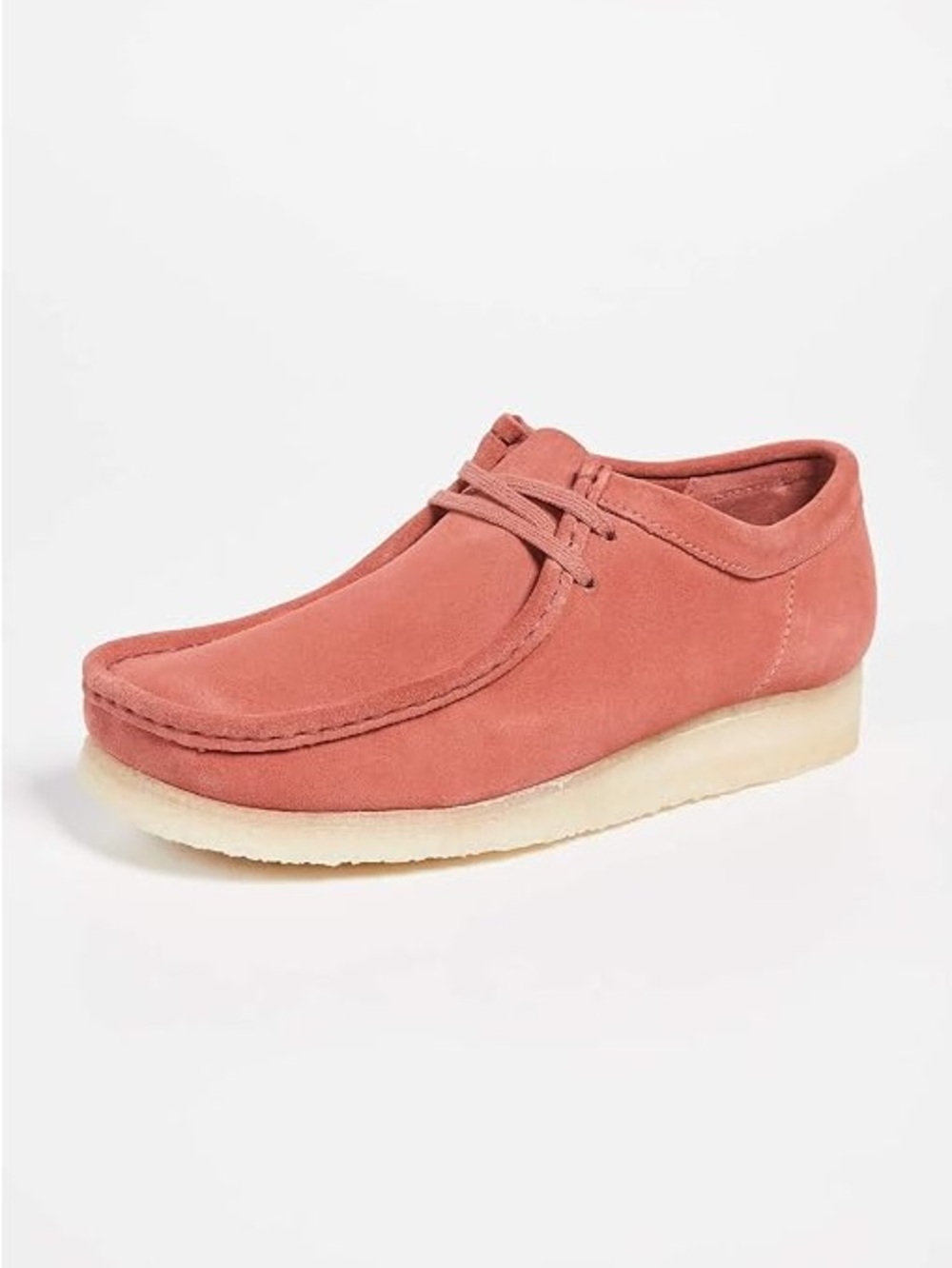 Clarks Originals Wallabee Shoe Clay Terra Cotta Suede Mens 8 Women’s 9.5